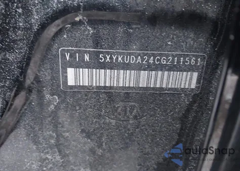 2012 Kia Sorento Ex V6 z USA, uszkodzony, nr VIN 5XYKUDA24CG211561